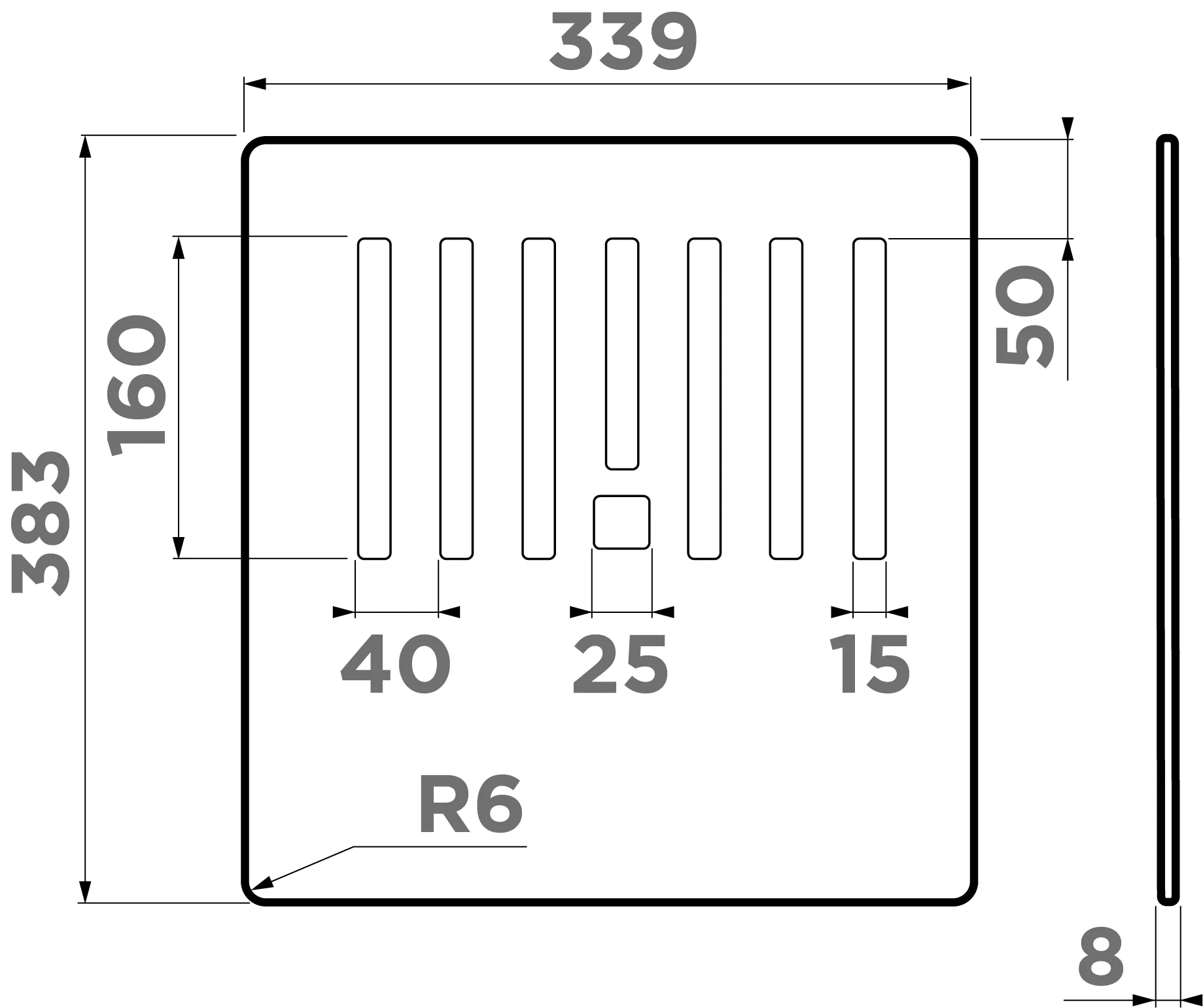 Разделочная доска Omoikiri CB-Kitagawa 86-LB — wd