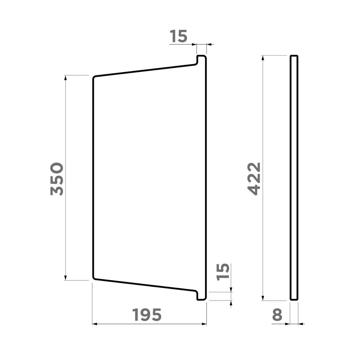 Разделочная доска Omoikiri CB-PRIME-400 — gb