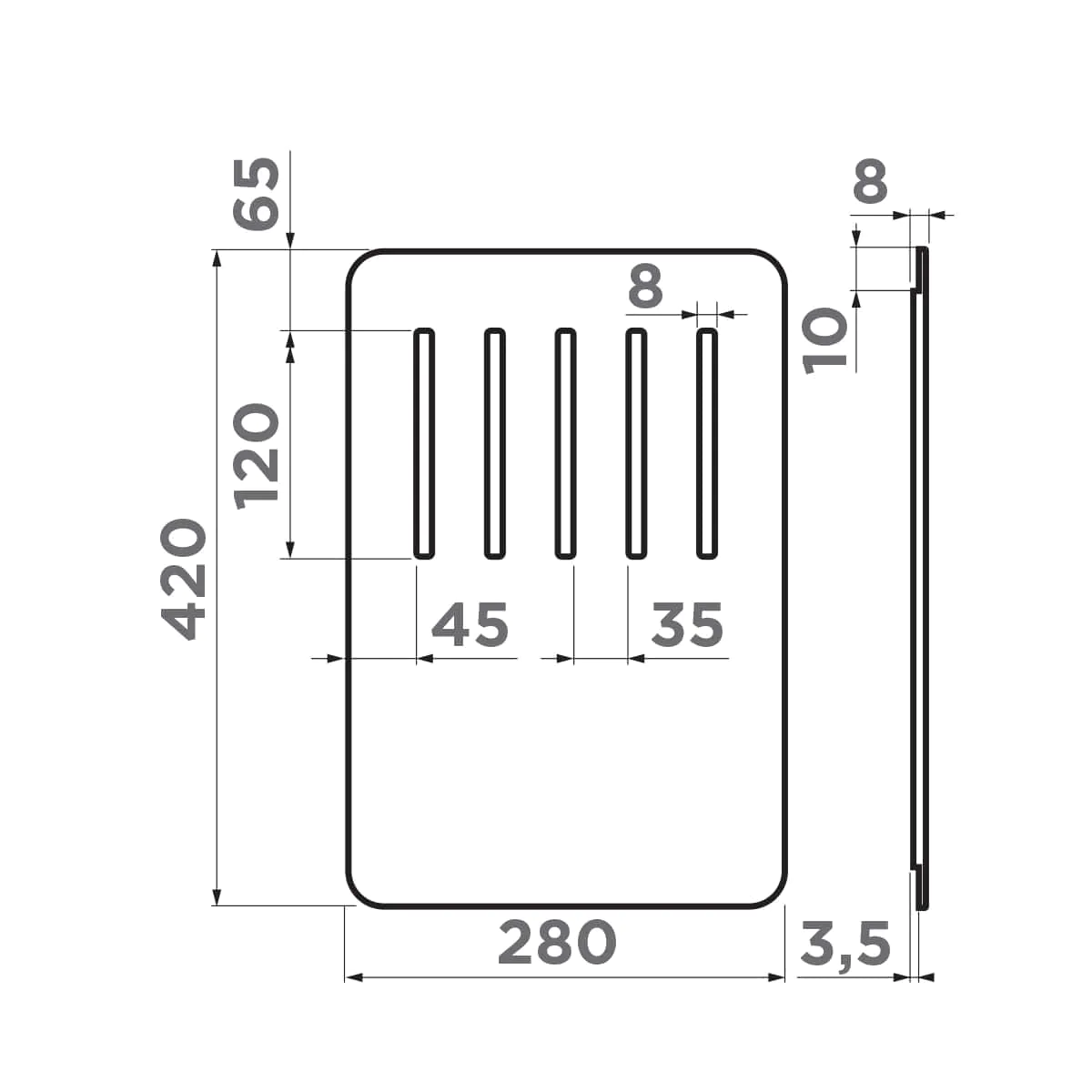 Разделочная доска Omoikiri CB-Yamakawa — gb