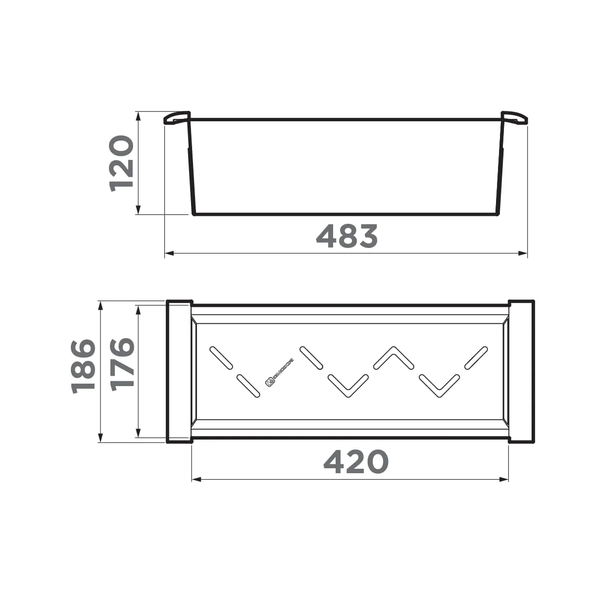 Коландер для мойки Omoikiri CO-04 — lg