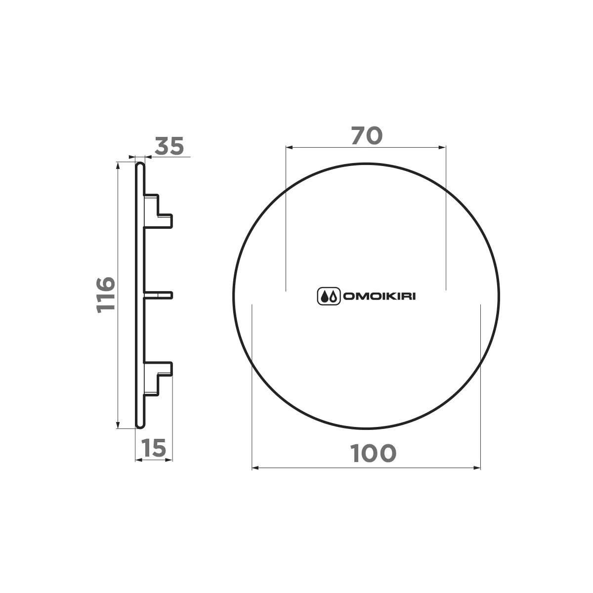 Декоративный элемент Omoikiri DEC — in