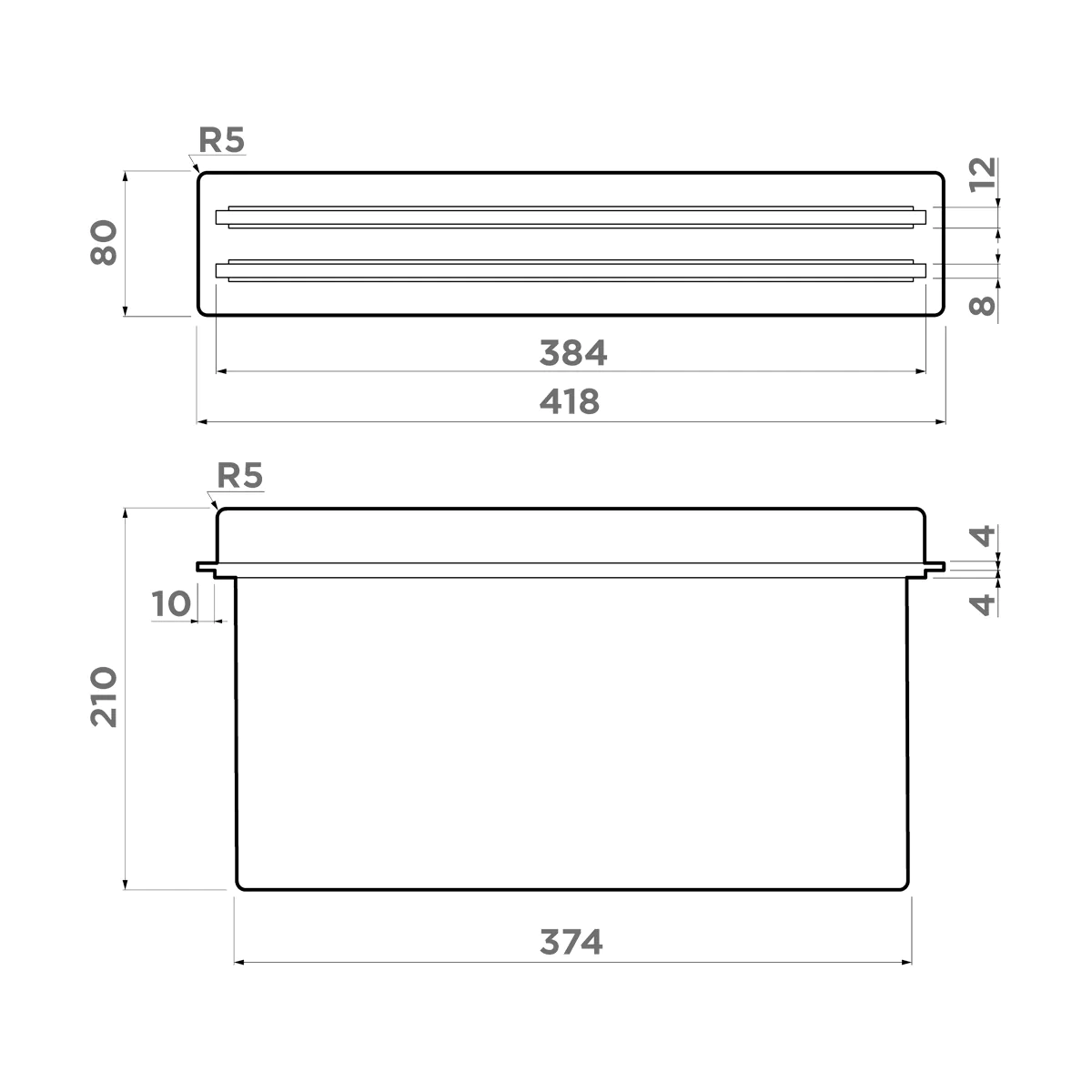 Вставка для мойки Omoikiri FP-05 — gb
