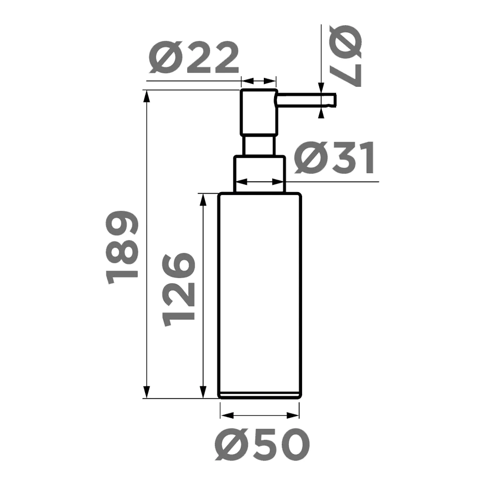 Дозатор Omoikiri OM-06 — gb