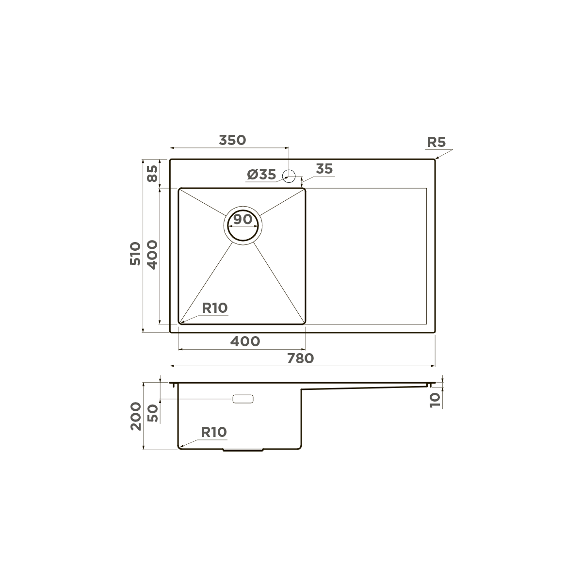 Мойка для кухни Omoikiri Akisame 78-L — lg