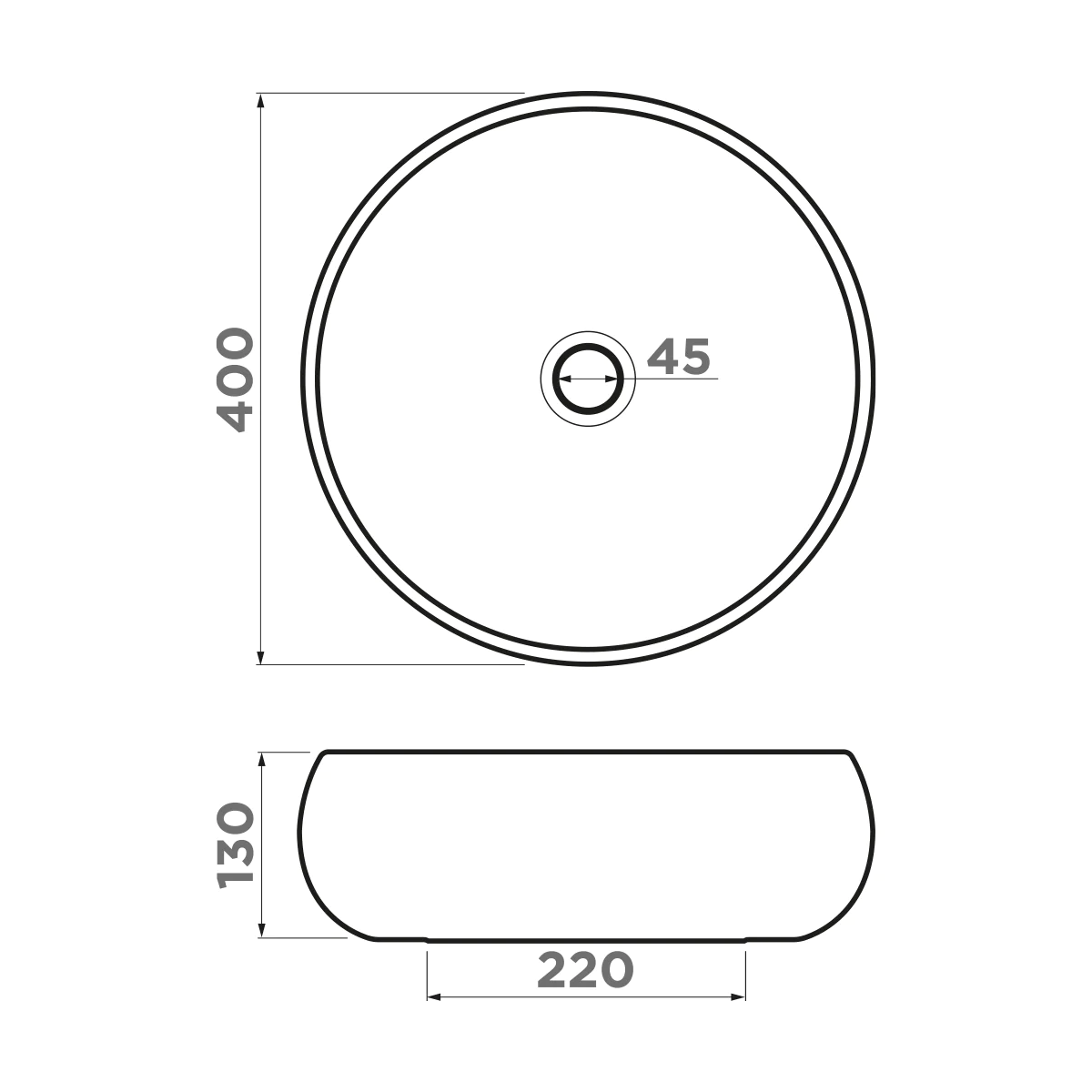 Раковина для ванной комнаты Omoikiri Fumico — nu