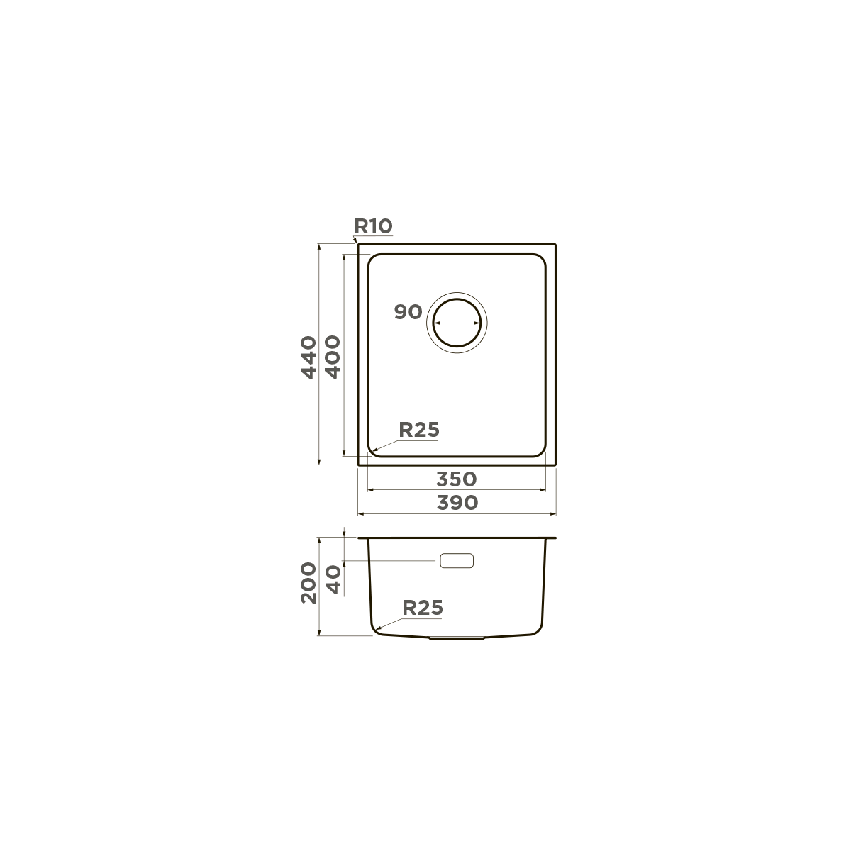 Мойка для кухни Omoikiri Tadzava 39-U/I — lg
