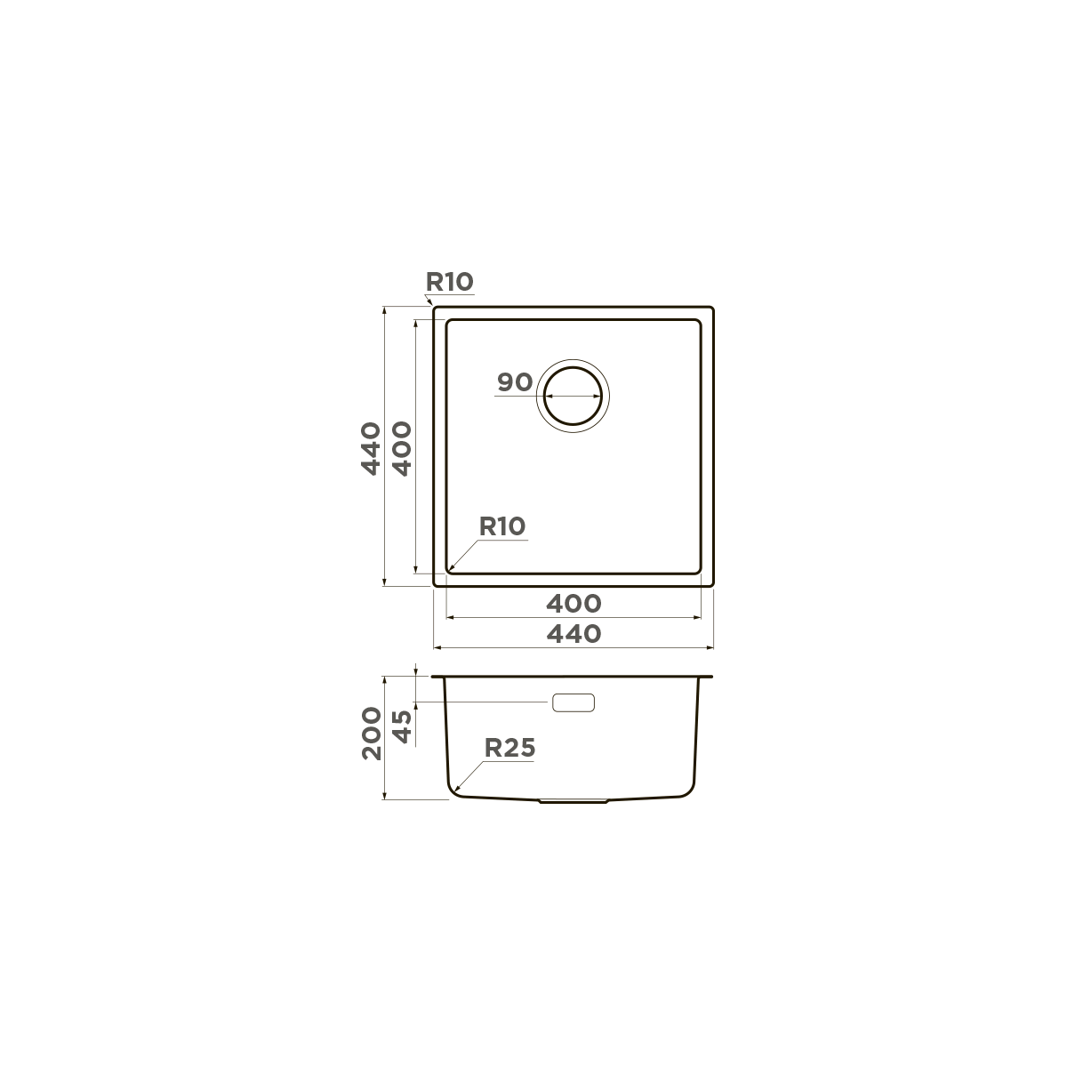 Мойка для кухни Omoikiri Tadzava 44-U/I Ultra — in