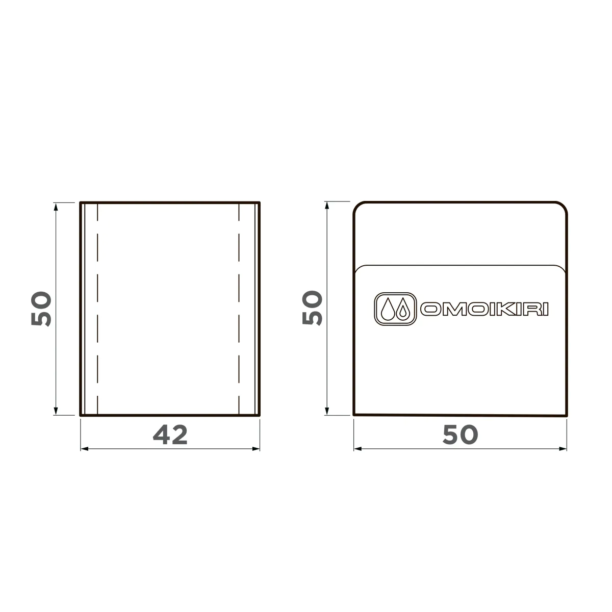 Держатель для губки Omoikiri SH-01 — gm