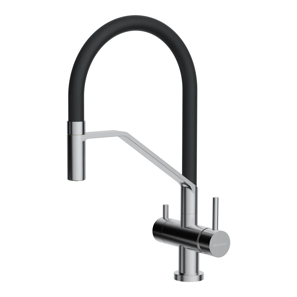 Смеситель для кухни Omoikiri Akeno — нерж. сталь