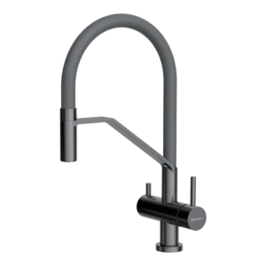 Смеситель для кухни Omoikiri Akeno - вороненая сталь