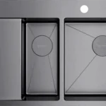 Мойка для кухни Omoikiri Akisame 100-2-R — gm