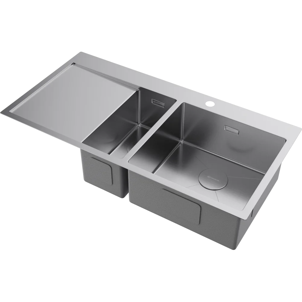 Мойка для кухни Omoikiri Akisame 100-2-R — in