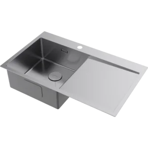 Мойка для кухни Omoikiri Akisame 86-L - нержавеющая сталь