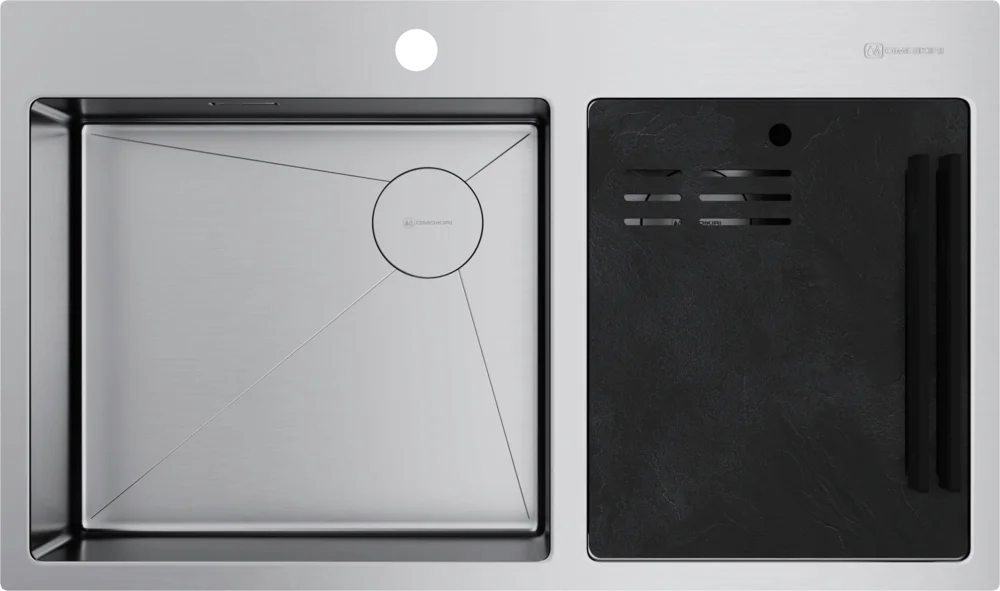 Мойка для кухни Omoikiri Akisame 86-2 Side — in