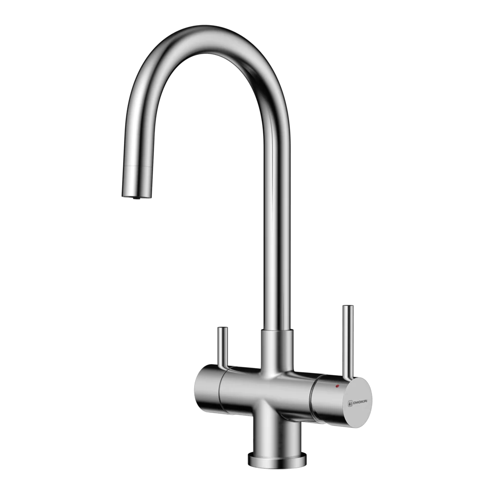 Смеситель для кухни Omoikiri Akita — нерж.сталь