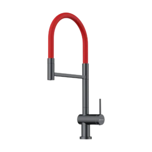 Смеситель для кухни Omoikiri Kanto 2 Plus-SB - вороненая сталь