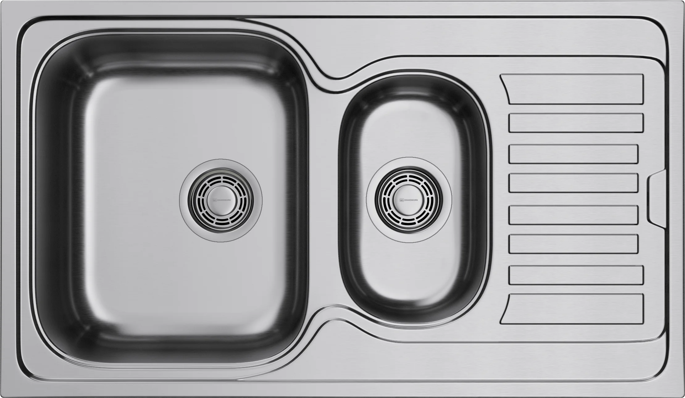 Мойка для кухни Omoikiri Kashiogawa 86-2 — in