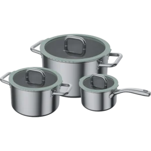 Набор посуды Omoikiri Kenrei Set - olive