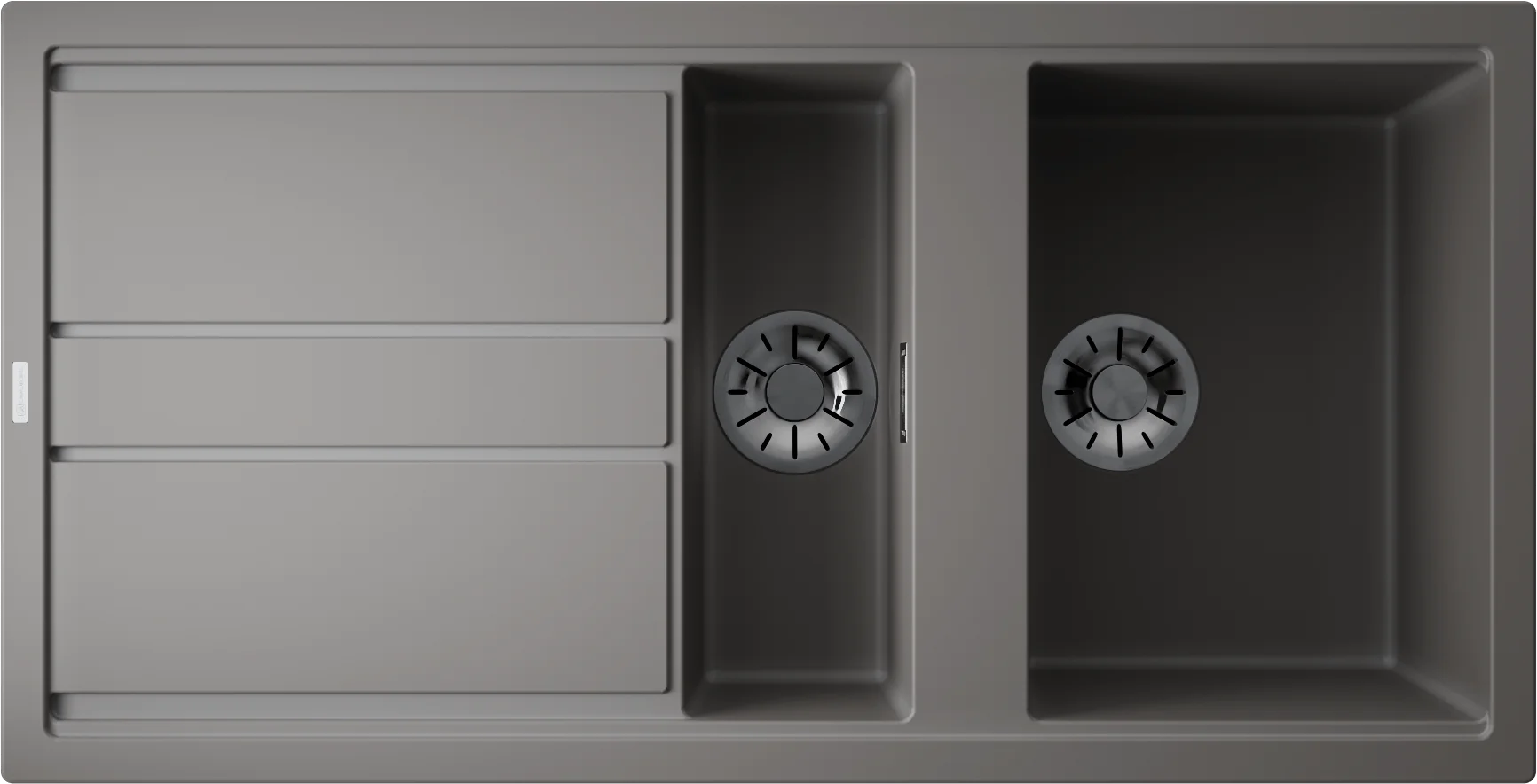 Мойка для кухни Omoikiri Kitagawa 100-2 — gr