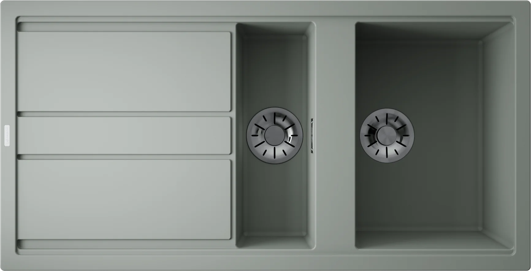 Мойка для кухни Omoikiri Kitagawa 100-2 — wg