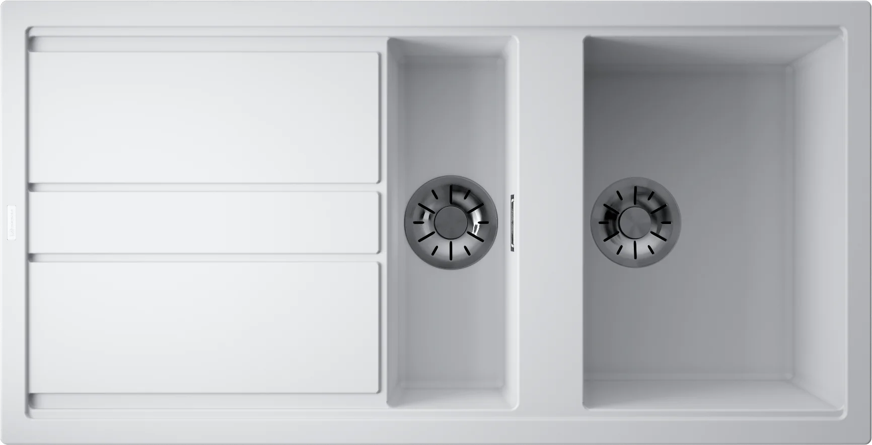 Мойка для кухни Omoikiri Kitagawa 100-2 — wh