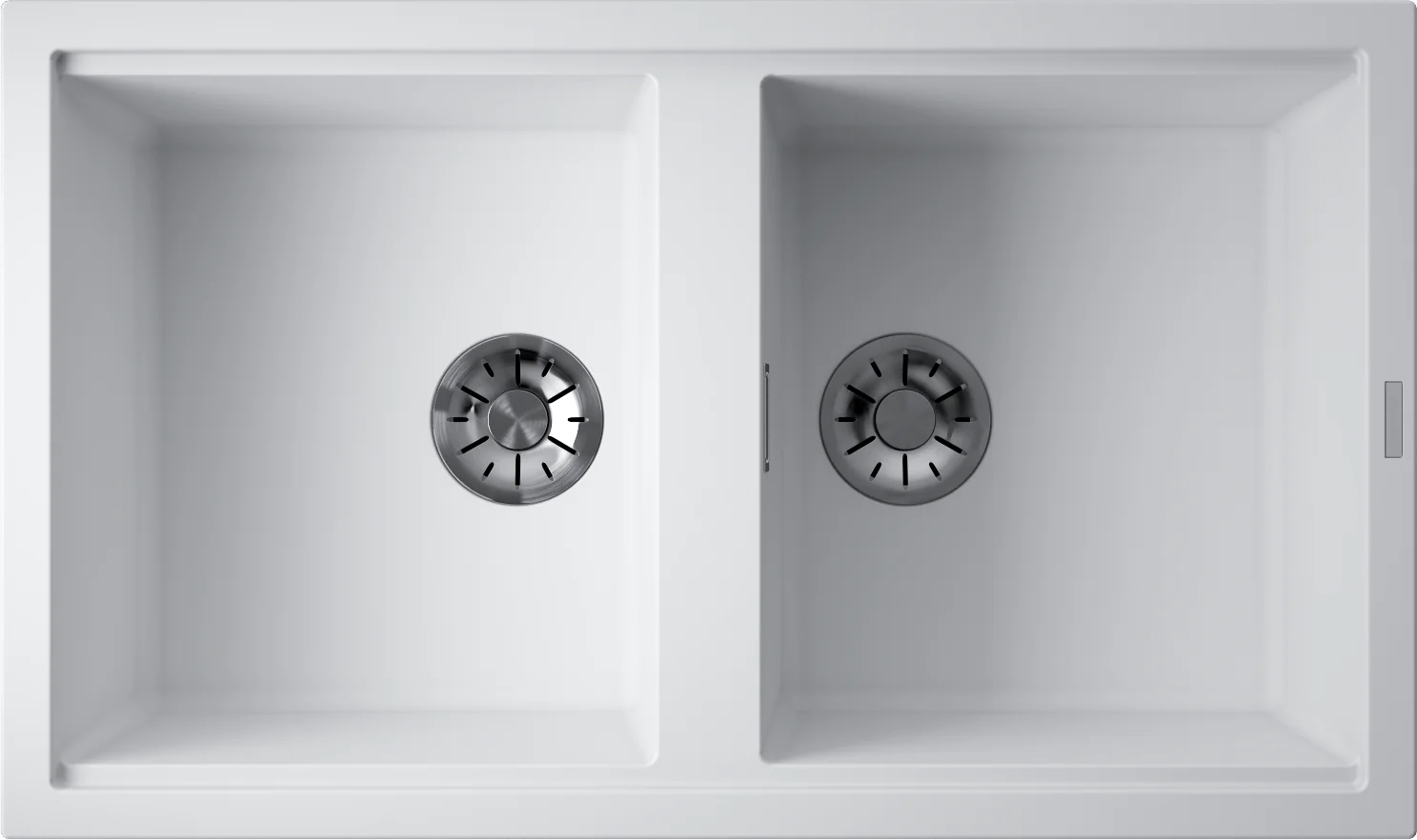 Мойка для кухни Omoikiri Kitagawa 86-2 — wh