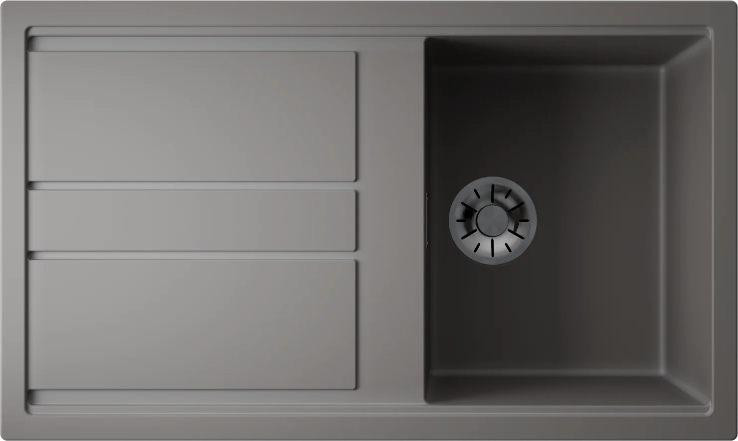 Мойка для кухни Omoikiri Kitagawa 86 — gr