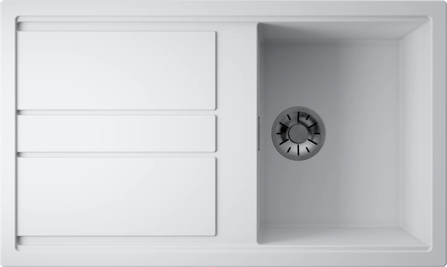 Мойка для кухни Omoikiri Kitagawa 86 — wh