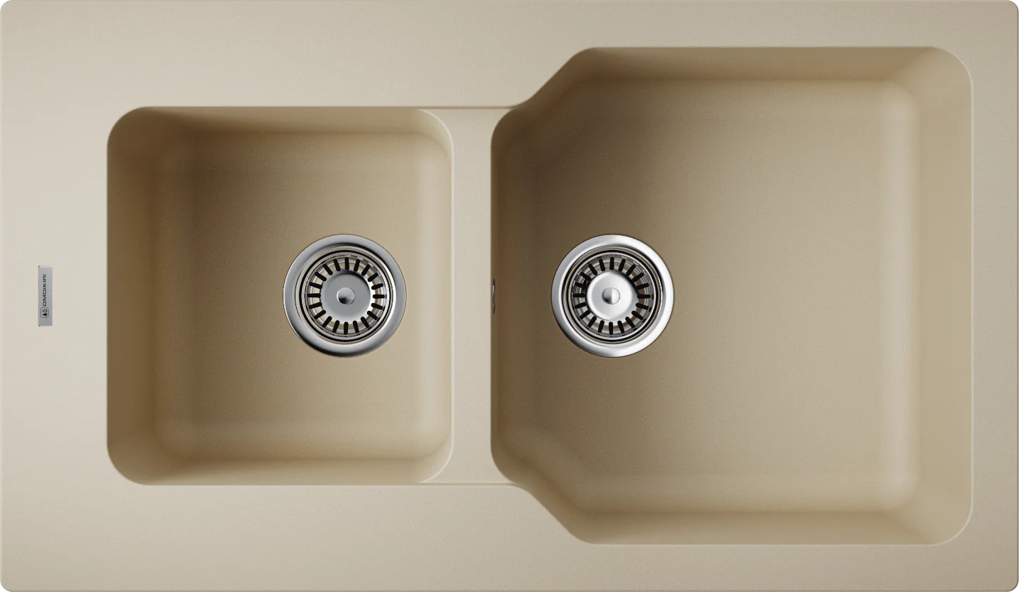 Мойка для кухни Omoikiri Maru 86-2 — ch