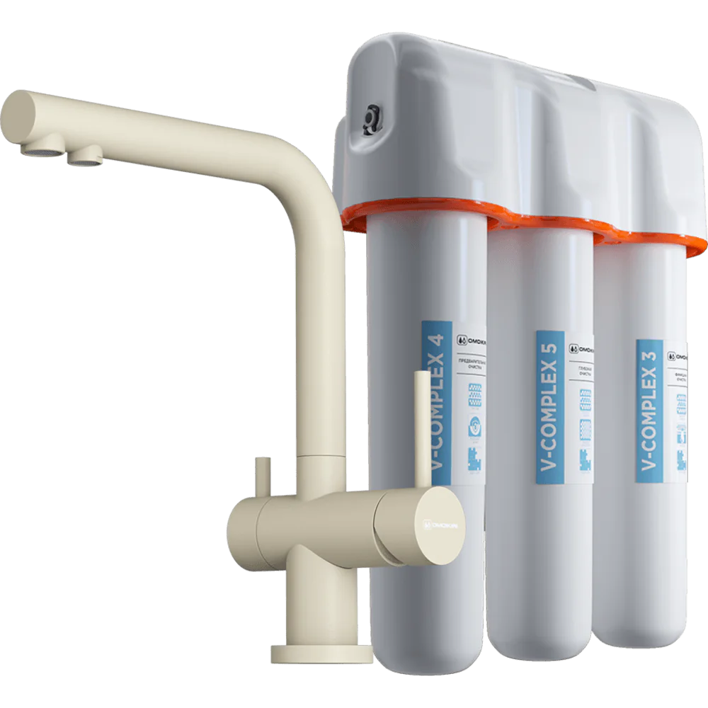 Комплект Omoikiri Nagano-P + Pure drop Lite — be