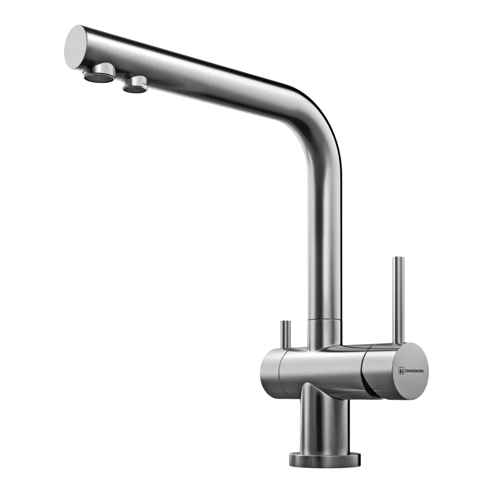 Смеситель для кухни Omoikiri Nagano — нерж. сталь