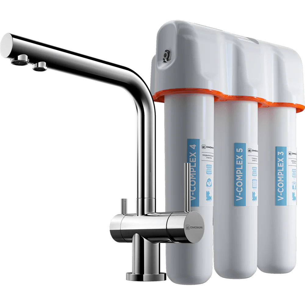 Комплект Omoikiri Nagano + Pure drop Lite — c