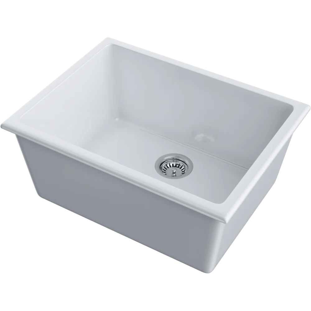 Мойка для кухни Omoikiri Okinoshima 61-U/I — wh-glossy