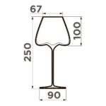 Бокалы для красного вина Omoikiri Omoikane-RW — wh