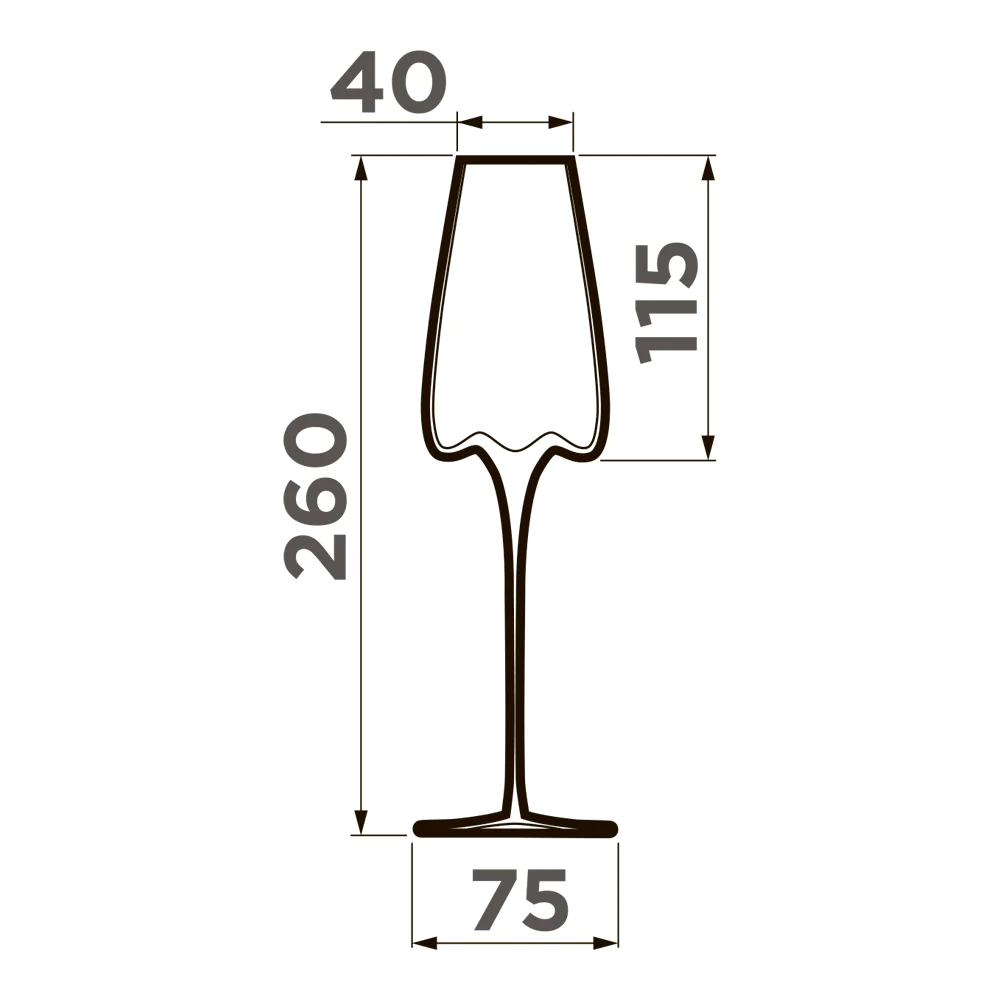 Бокалы для игристого Omoikiri Omoikane-SW — wh