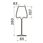 Бокалы для белого вина Omoikiri Omoikane-WW — wh