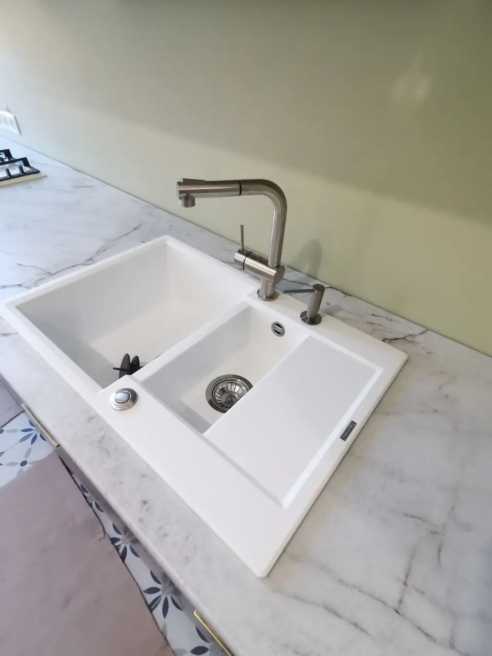 Мойка для кухни Omoikiri Daisen 78-2T - белый