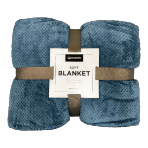 Фирменный плед Omoikiri BT-01 - тёмно-синий