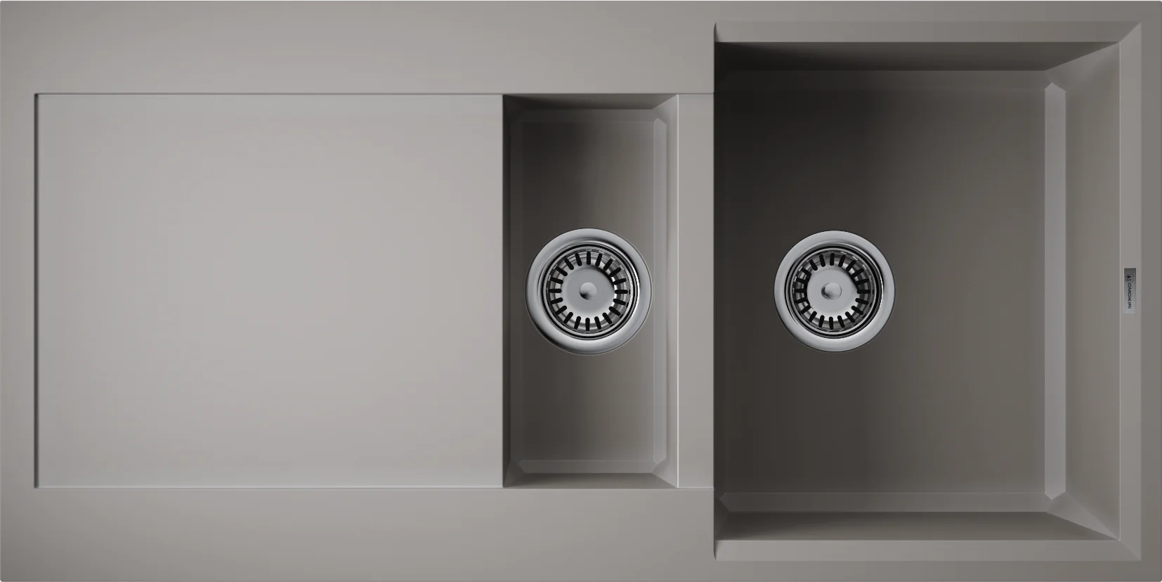 Мойка для кухни Omoikiri Sakaime 100-2 — gr