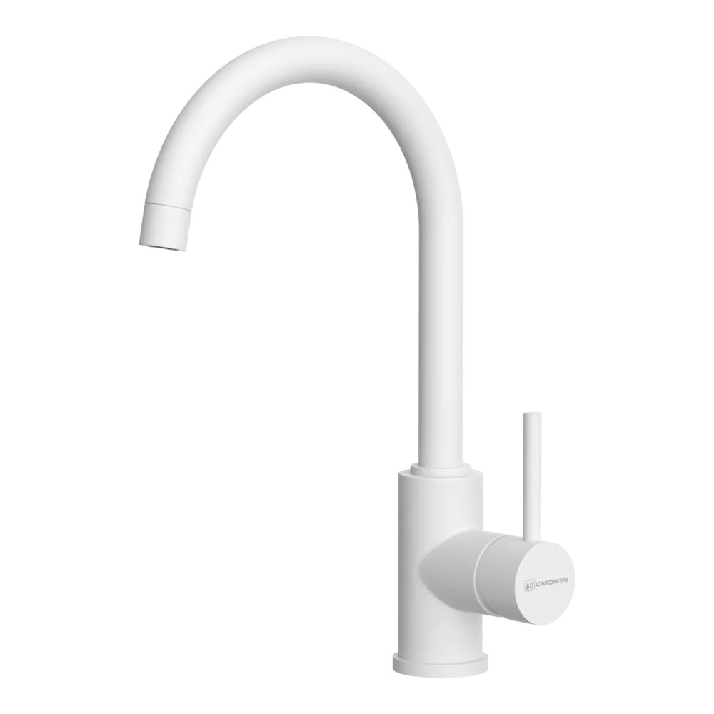 Смеситель для кухни Omoikiri Shinagawa-P — wh