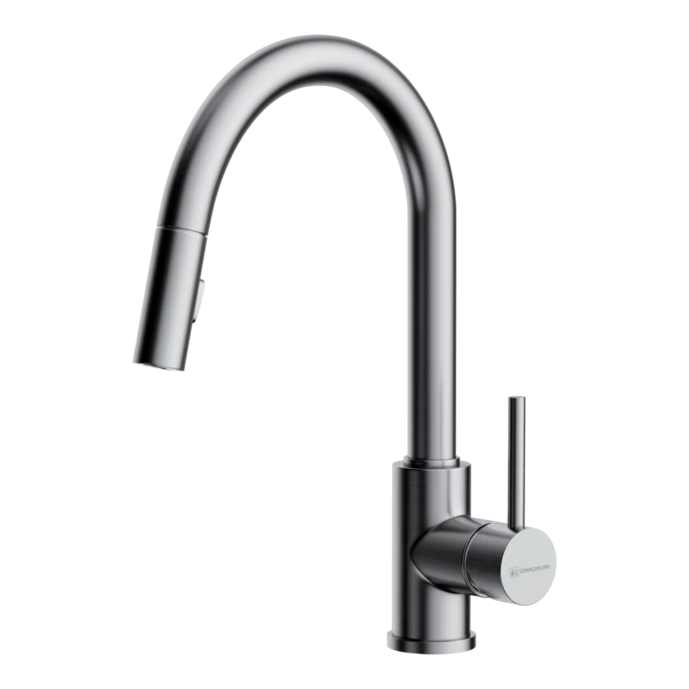 Смеситель для кухни Omoikiri Shinagawa-SB — нерж. сталь