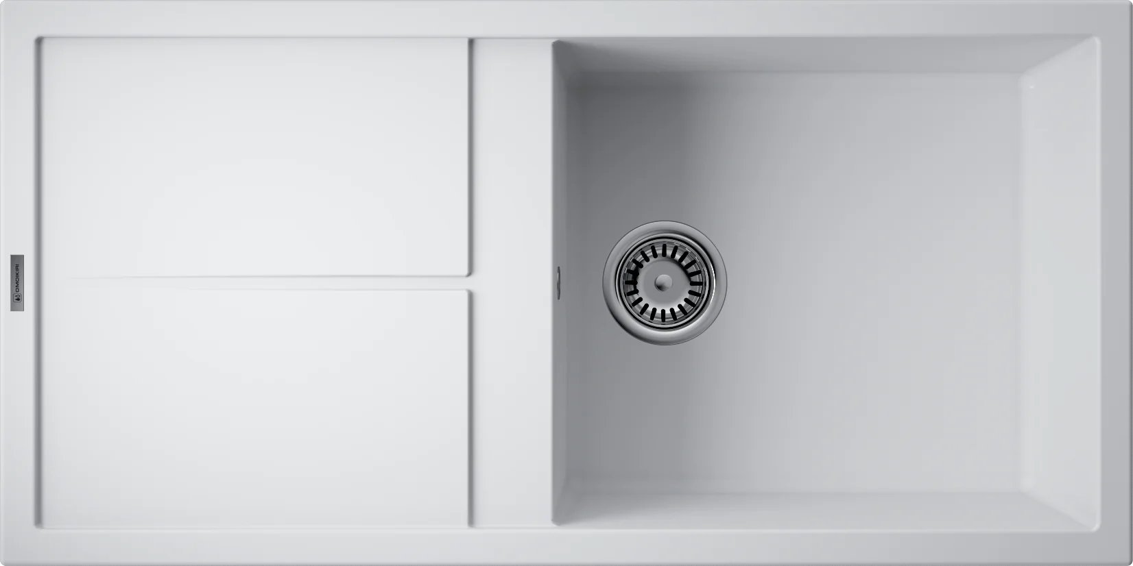 Мойка для кухни Omoikiri Sumi 100A — wh