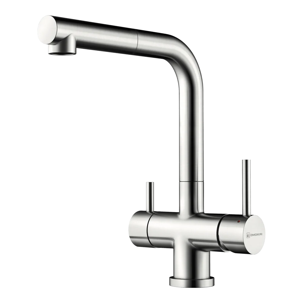 Смеситель для кухни Omoikiri Takamatsu-S — нерж. сталь