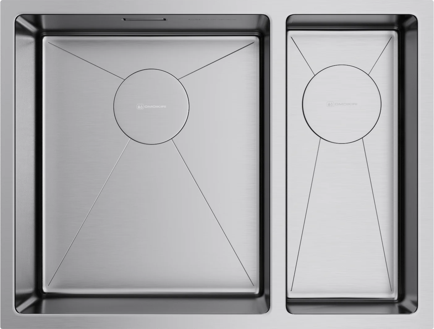Мойка для кухни Omoikiri Taki 58-2-U/IF-L — in