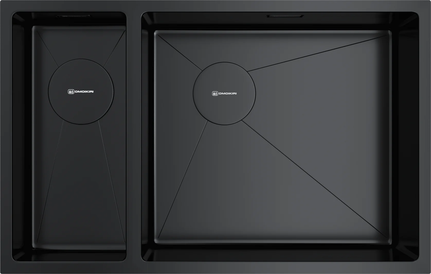 Мойка для кухни Omoikiri Taki 69-2-U/IF-R Side — gb