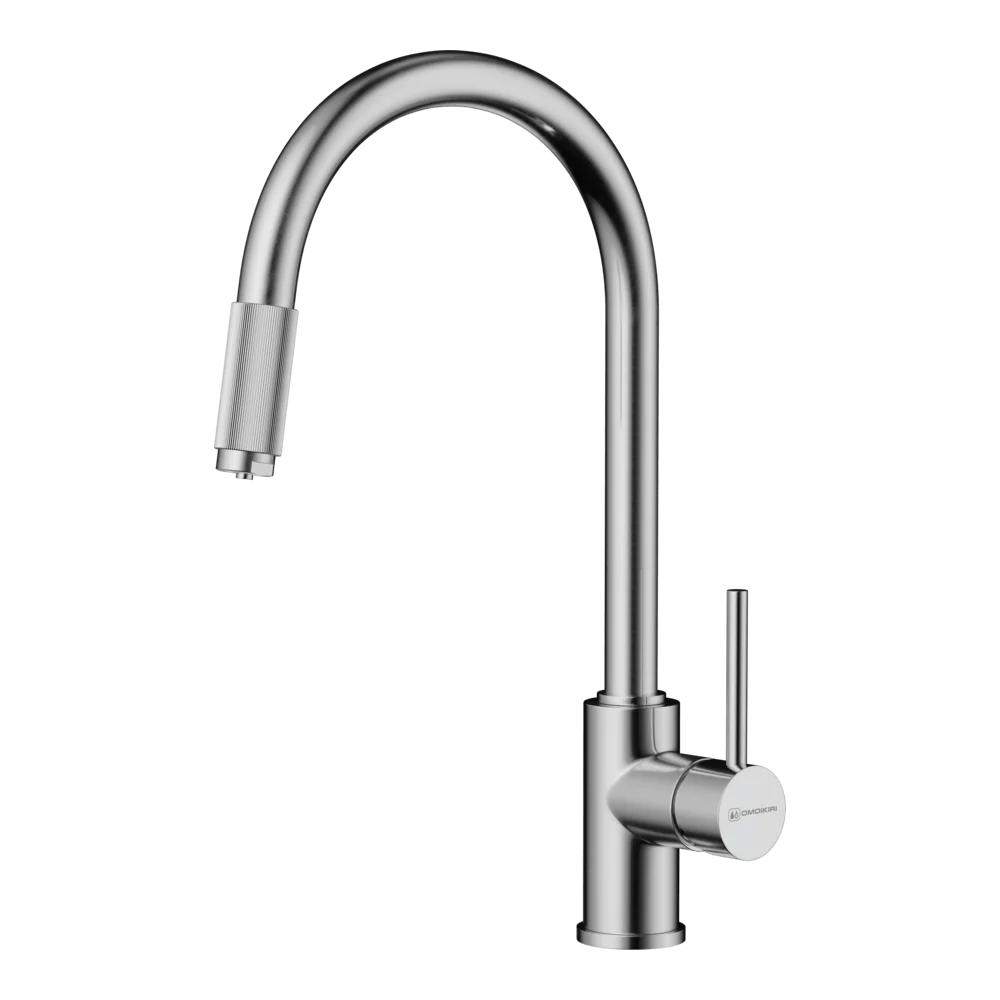 Смеситель для кухни Omoikiri Tamura — нерж.сталь