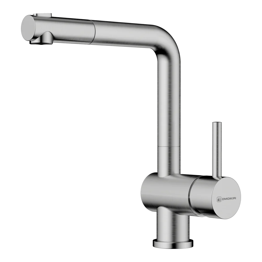 Смеситель для кухни Omoikiri Tanigawa-SB — нерж. сталь