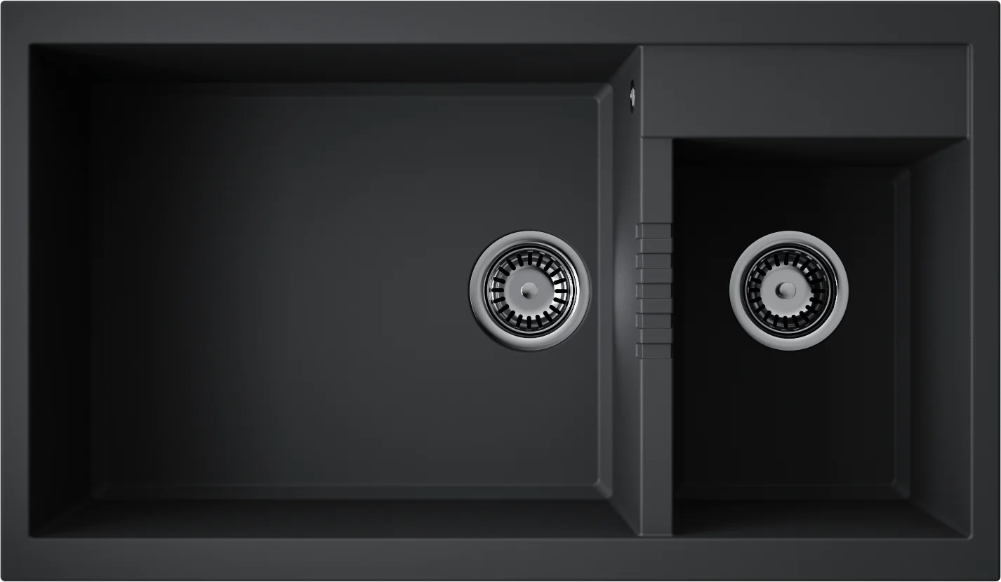 Мойка для кухни Omoikiri Tedori 86-2-LB — bl