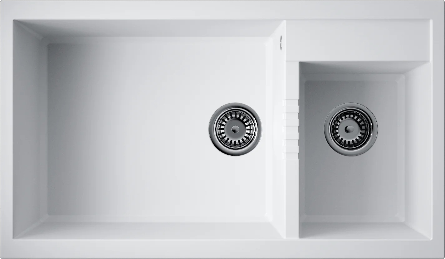 Мойка для кухни Omoikiri Tedori 86-2-LB — wh