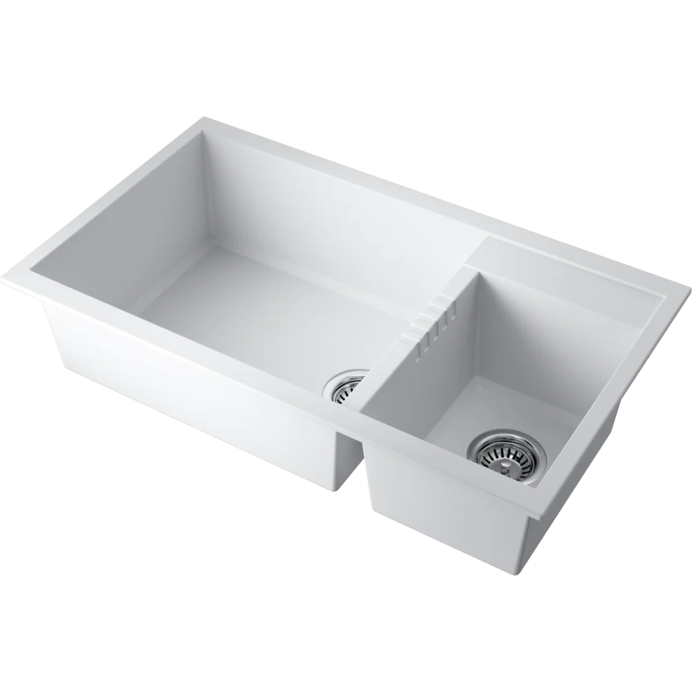 Мойка для кухни Omoikiri Tedori 86-2-LB — wh